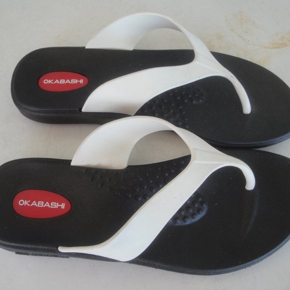 OKABASHI Flip Flop Sandals Size M - Picture 2 of 5